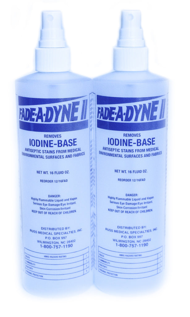 FADE-A-DYNE II (2/16FAD) Iodine Stain Remover RUSS SPECIALTIES